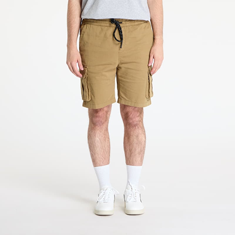 Šortky Urban Classics Drawstring Cargo Shorts Dark Beige