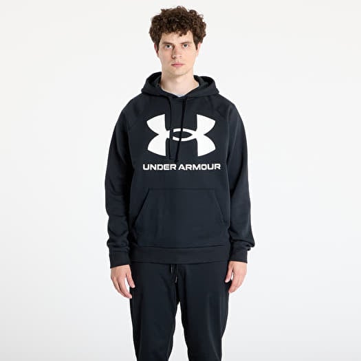 Sweatshirt Under Armour Rival Fleece Big Logo Hoodie Black