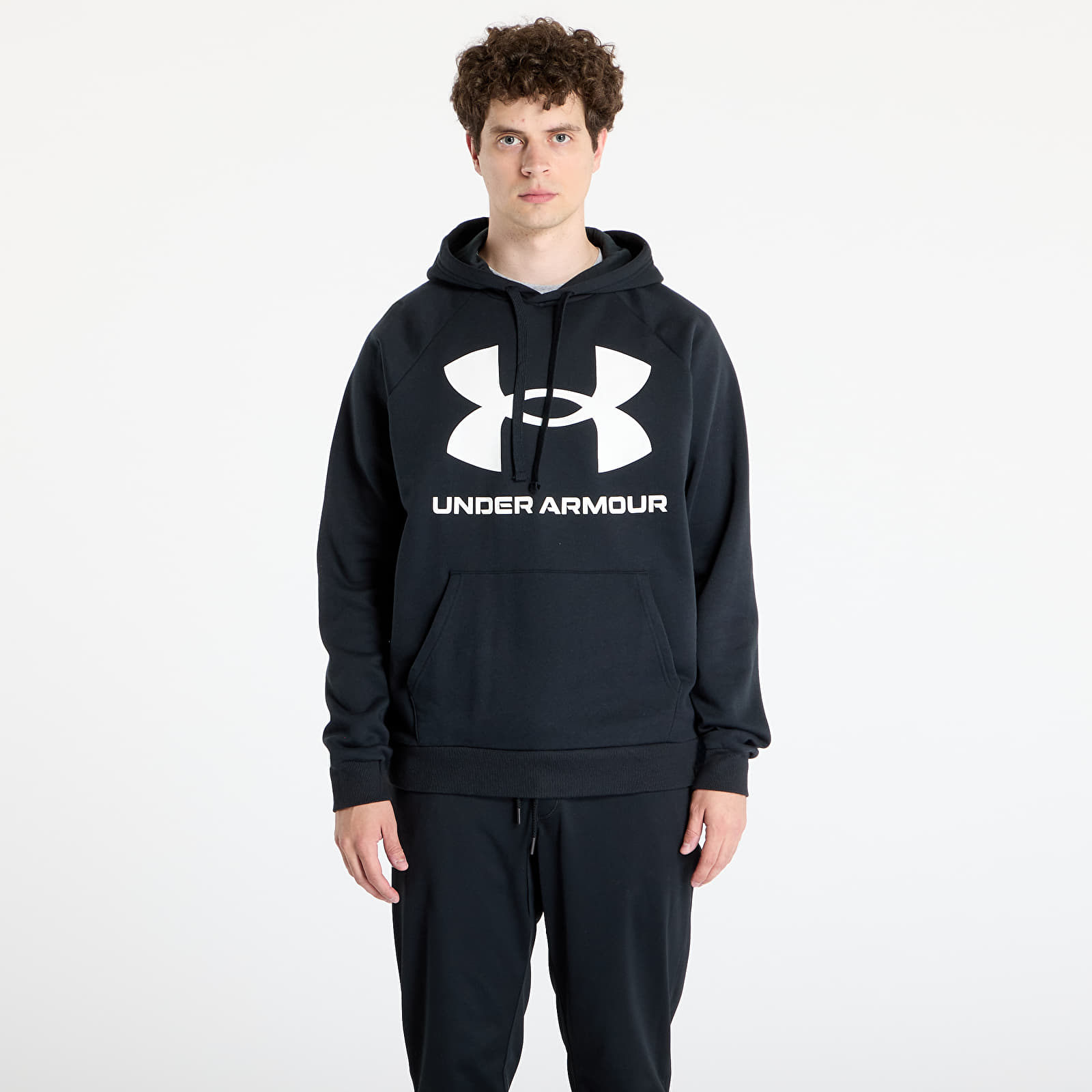 Kapuutsikud ja kampsunid Under Armour Rival Fleece Big Logo Hoodie Black