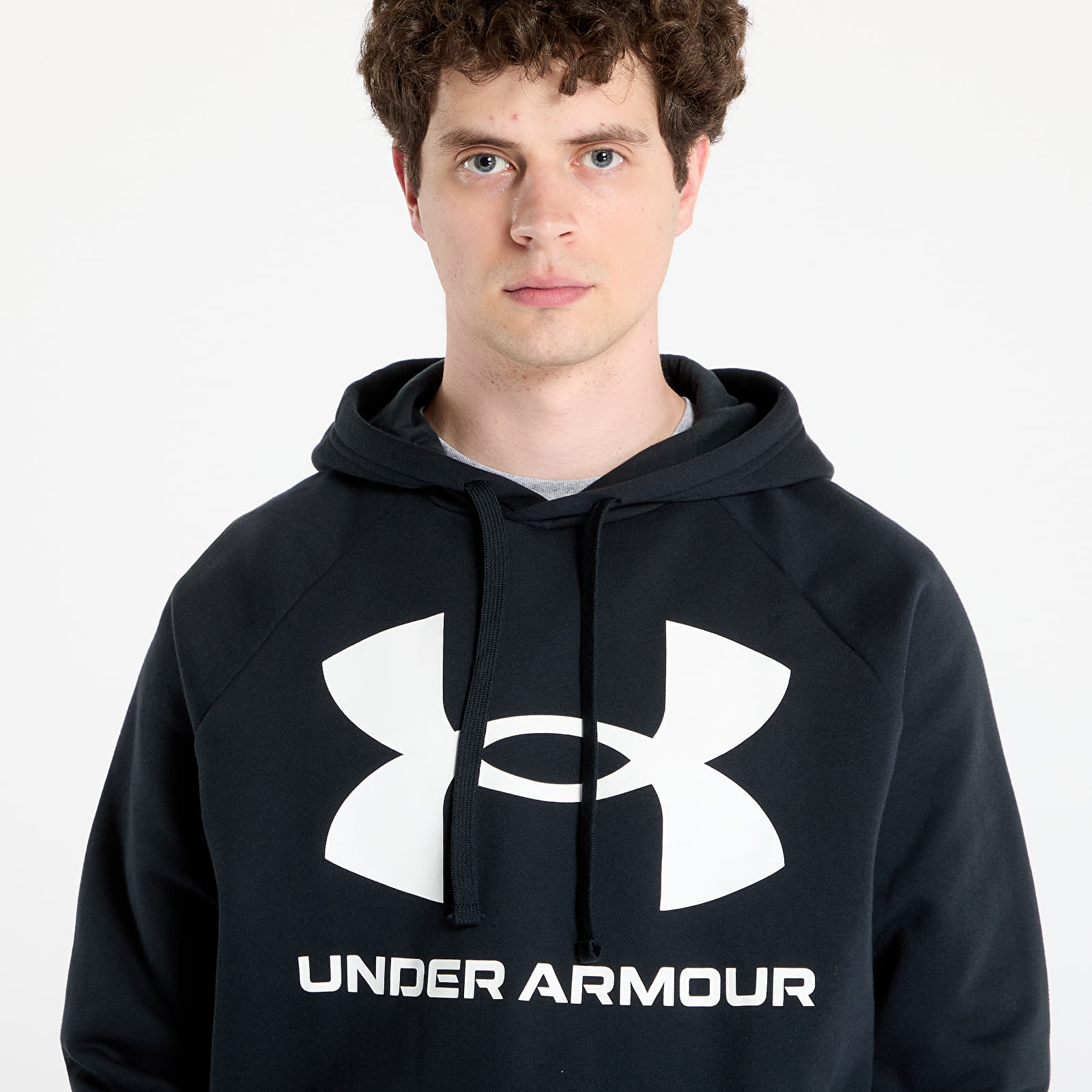 Kapuutsikud ja kampsunid Under Armour Rival Fleece Big Logo Hoodie Black