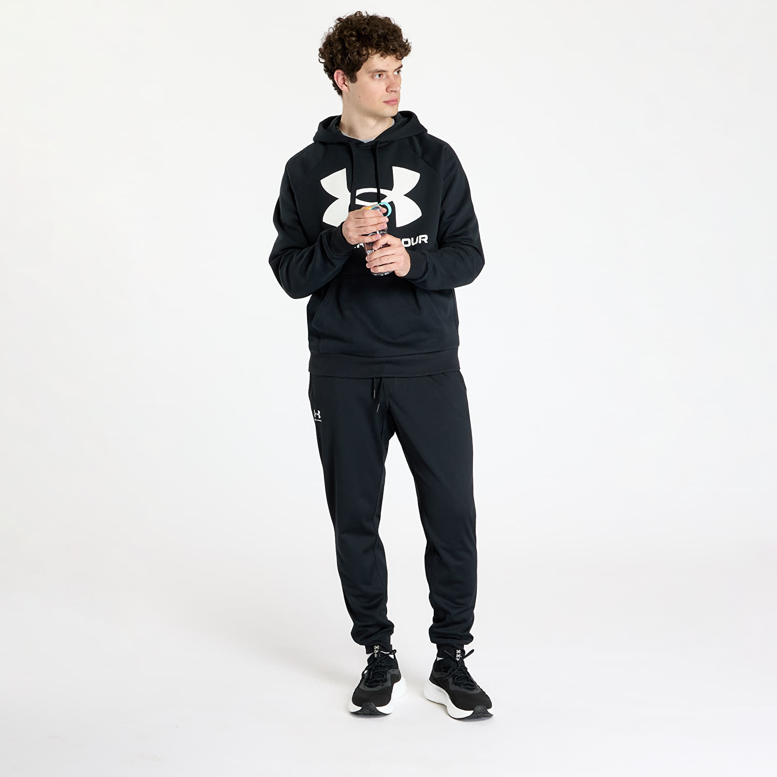 Kapuutsikud ja kampsunid Under Armour Rival Fleece Big Logo Hoodie Black