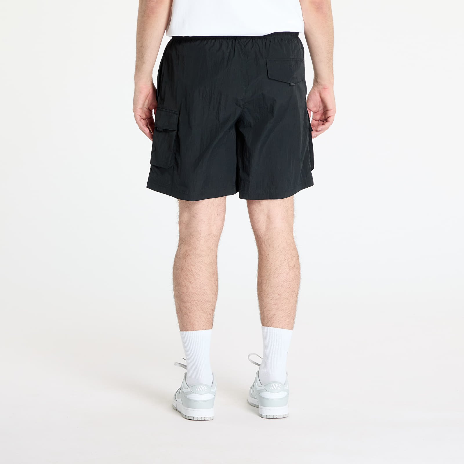 Shorts för män Nike Tech Men's Woven Cargo Shorts Black/ Black