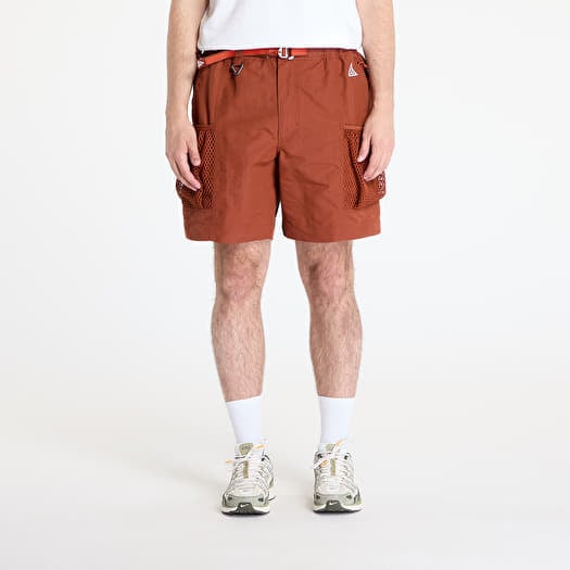 Korte broek Nike ACG "Snowgrass" Men's Cargo Shorts Cinnamon/ Picante Red/ Summit White