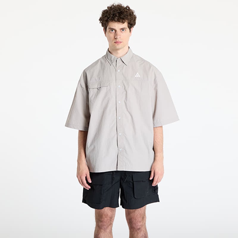 Nike ACG "Orb Weaver" UV Repel Short-Sleeve Shirt College Grey/ Football Grey/ Summit White