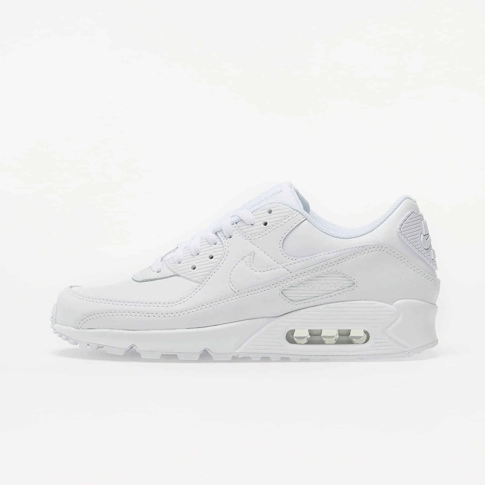 Meeste tossud ja kingad Nike Air Max 90 Leather white / white