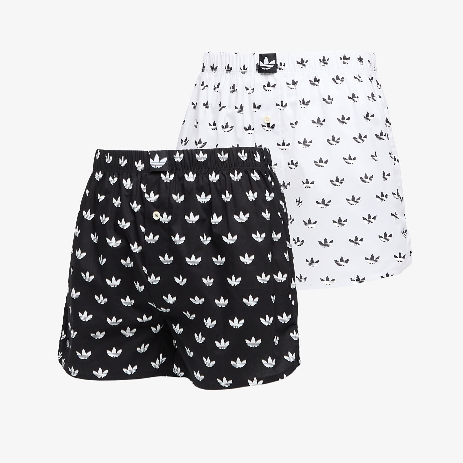 Men's shorts adidas Woven Boxer 2-Pack Black/ White