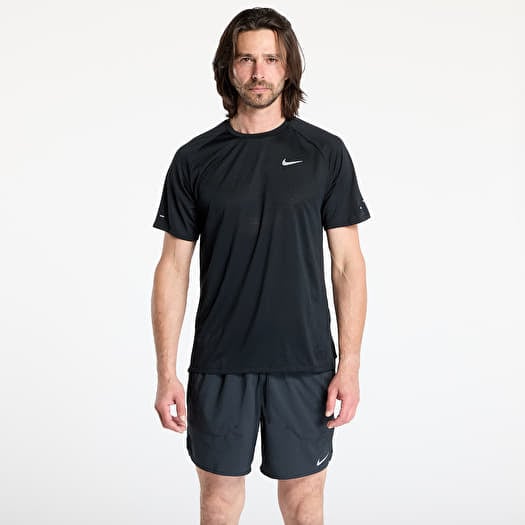 Μπλουζάκι Nike Stride Men's Dri-FIT ADV Short-Sleeve Running Top Black/ Reflective Silv