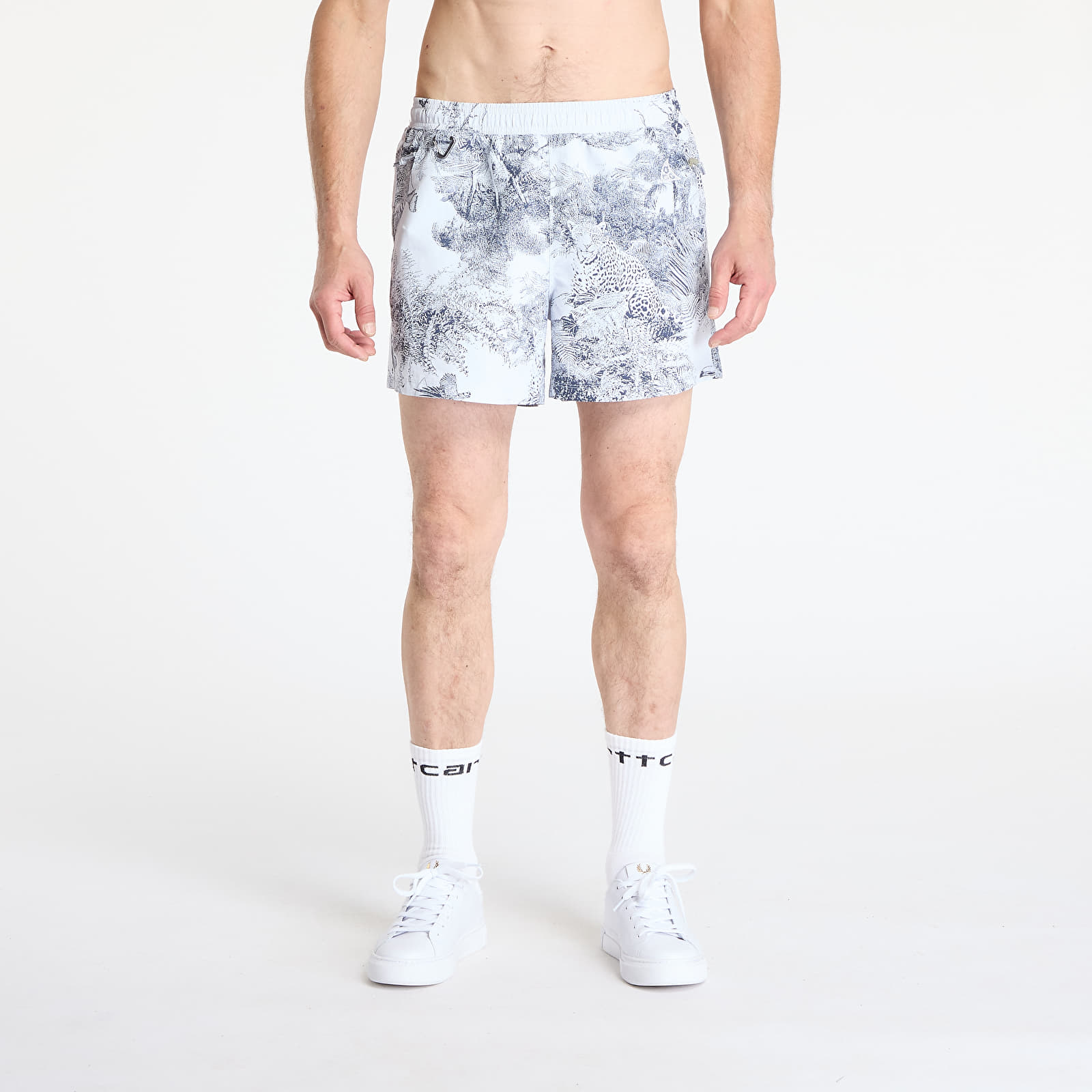 Pantalones cortos para hombre Nike ACG "Reservoir Goat" Men's Print Shorts Football Grey/ Thunder Blue/ Summit White