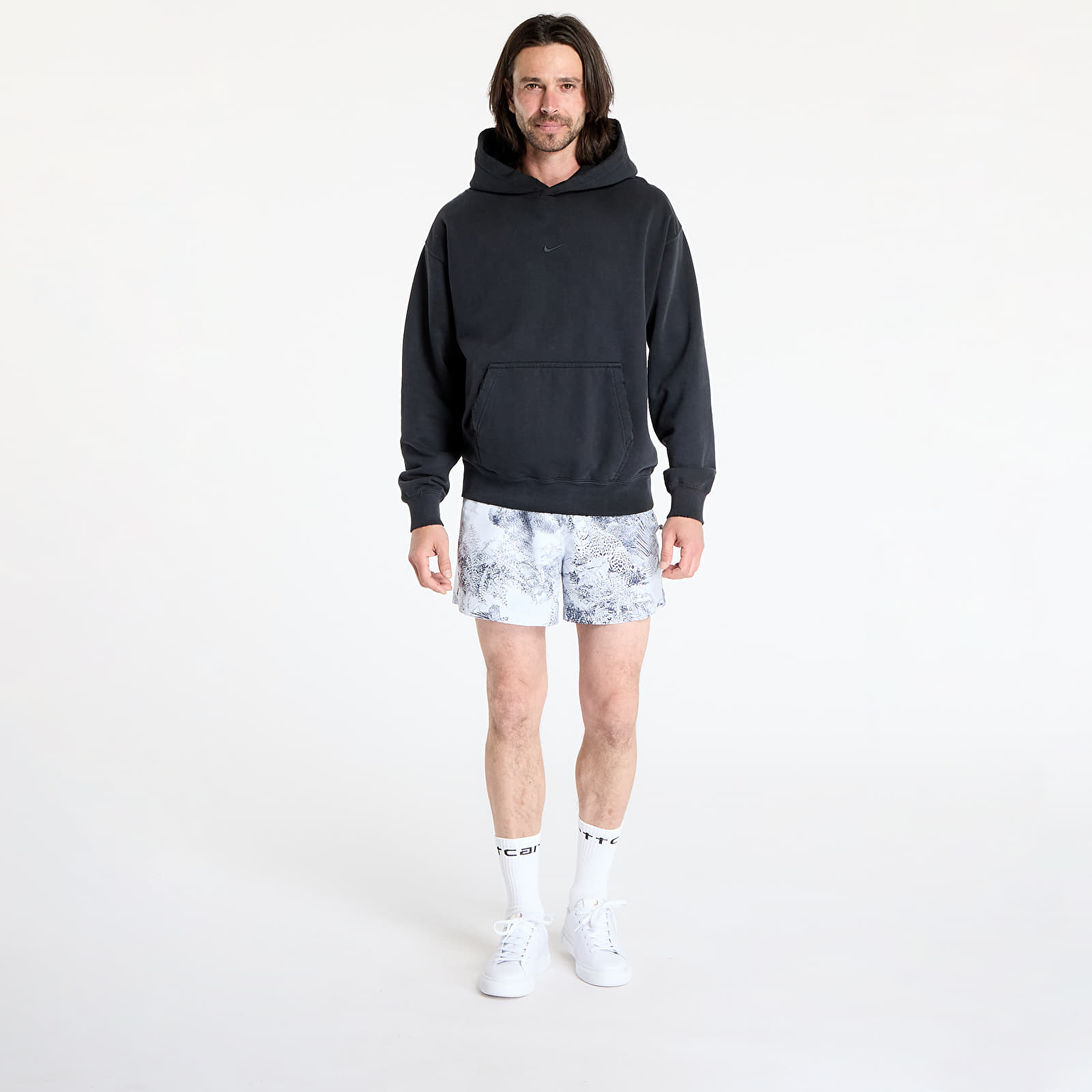Pantalones cortos para hombre Nike ACG "Reservoir Goat" Men's Print Shorts Football Grey/ Thunder Blue/ Summit White