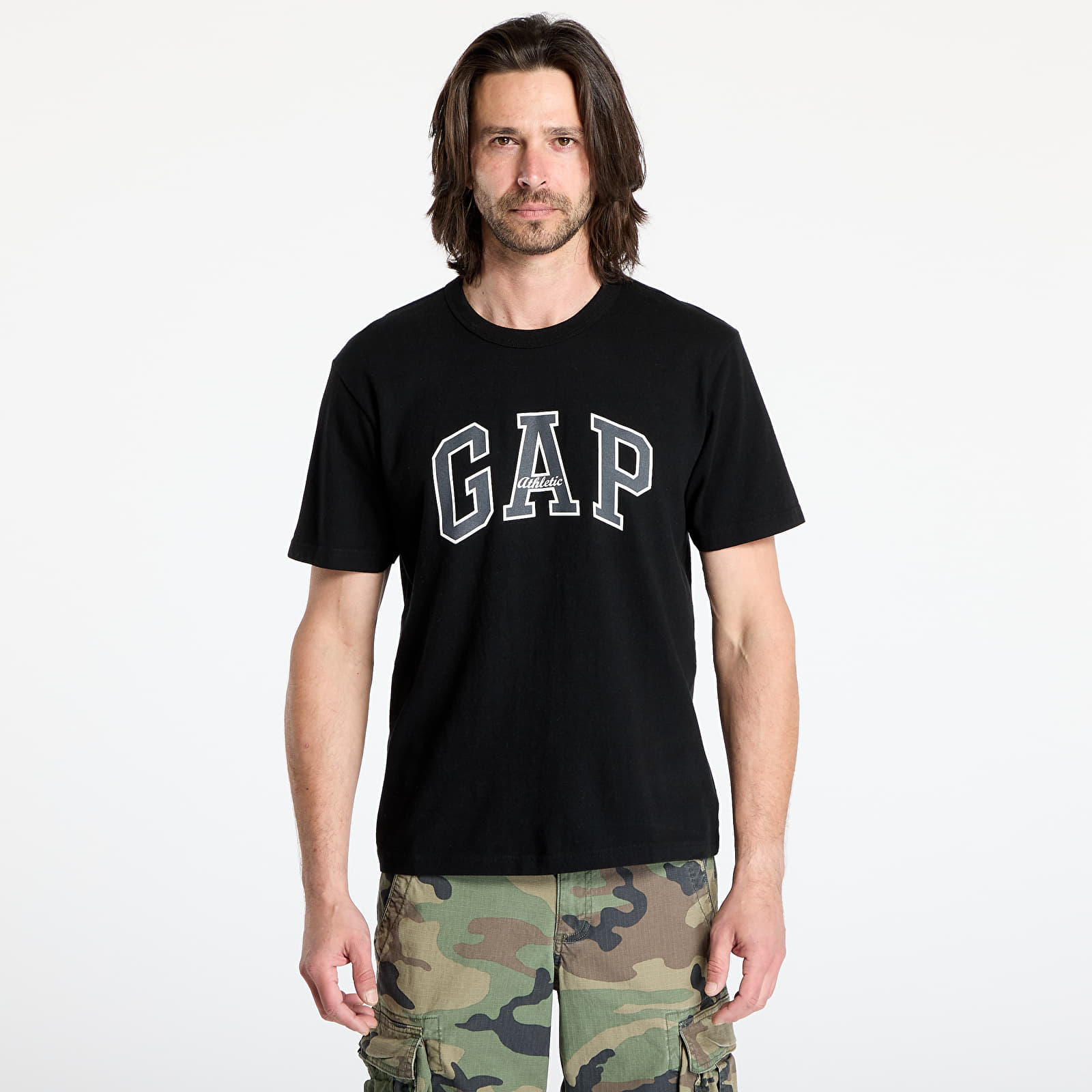 T-shirts GAP Ss Archive Logo Tee Black