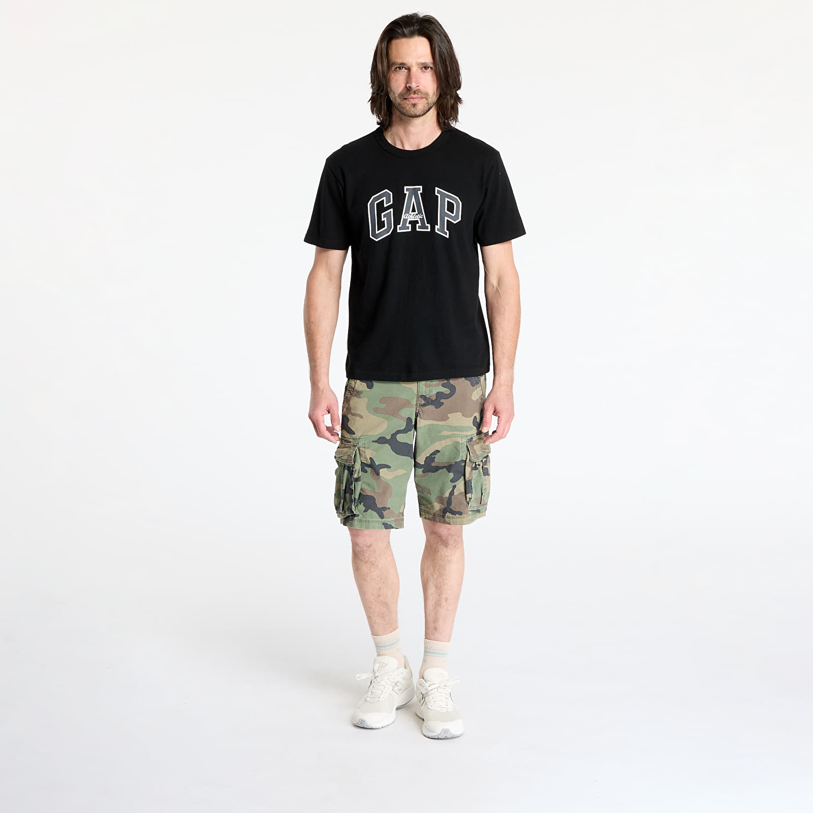 T-shirts GAP Ss Archive Logo Tee Black