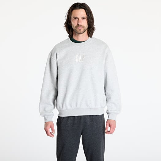Φούτερ GAP J - Corp Logo Crew Light Grey Heather