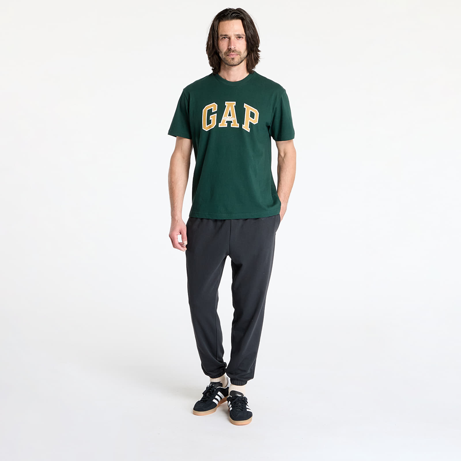T-shirts GAP Ss Archive Logo Tee Essex Green