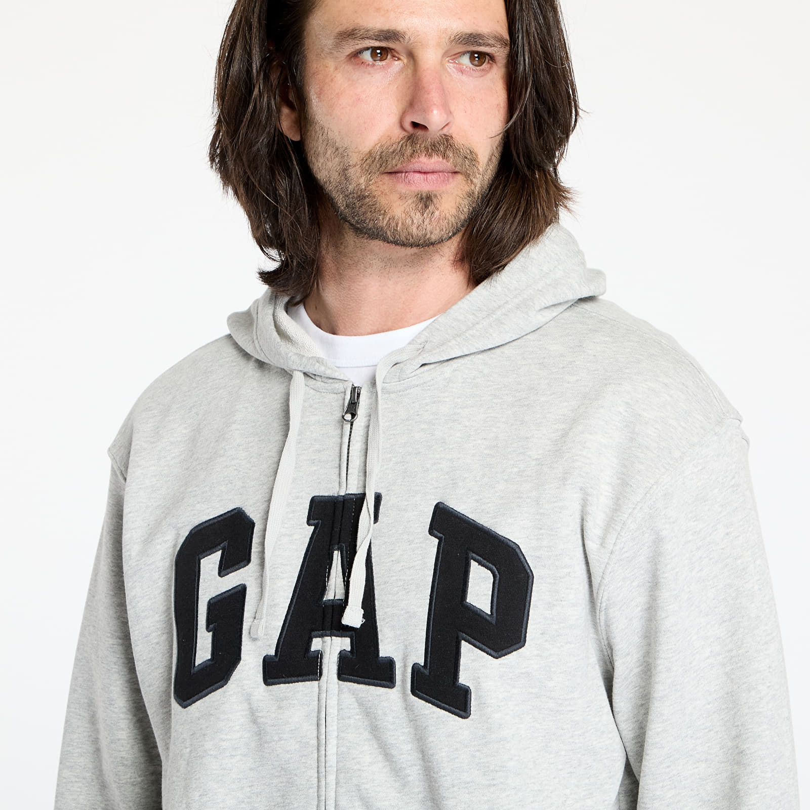 Sweaters GAP Logo Hoodie Grey