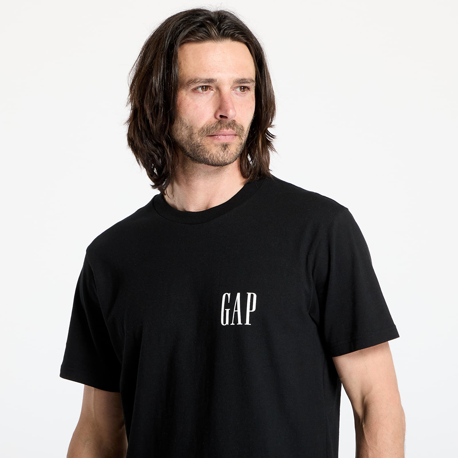 T-shirts GAP Jpn 90S Logo Tee True Black