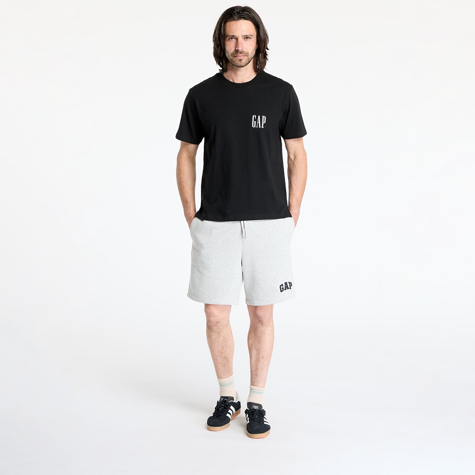 T-shirts GAP Jpn 90S Logo Tee True Black