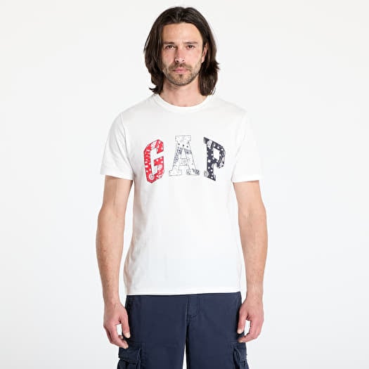 T-shirt GAP Soft Americana Logo Everyday T-Shirt White
