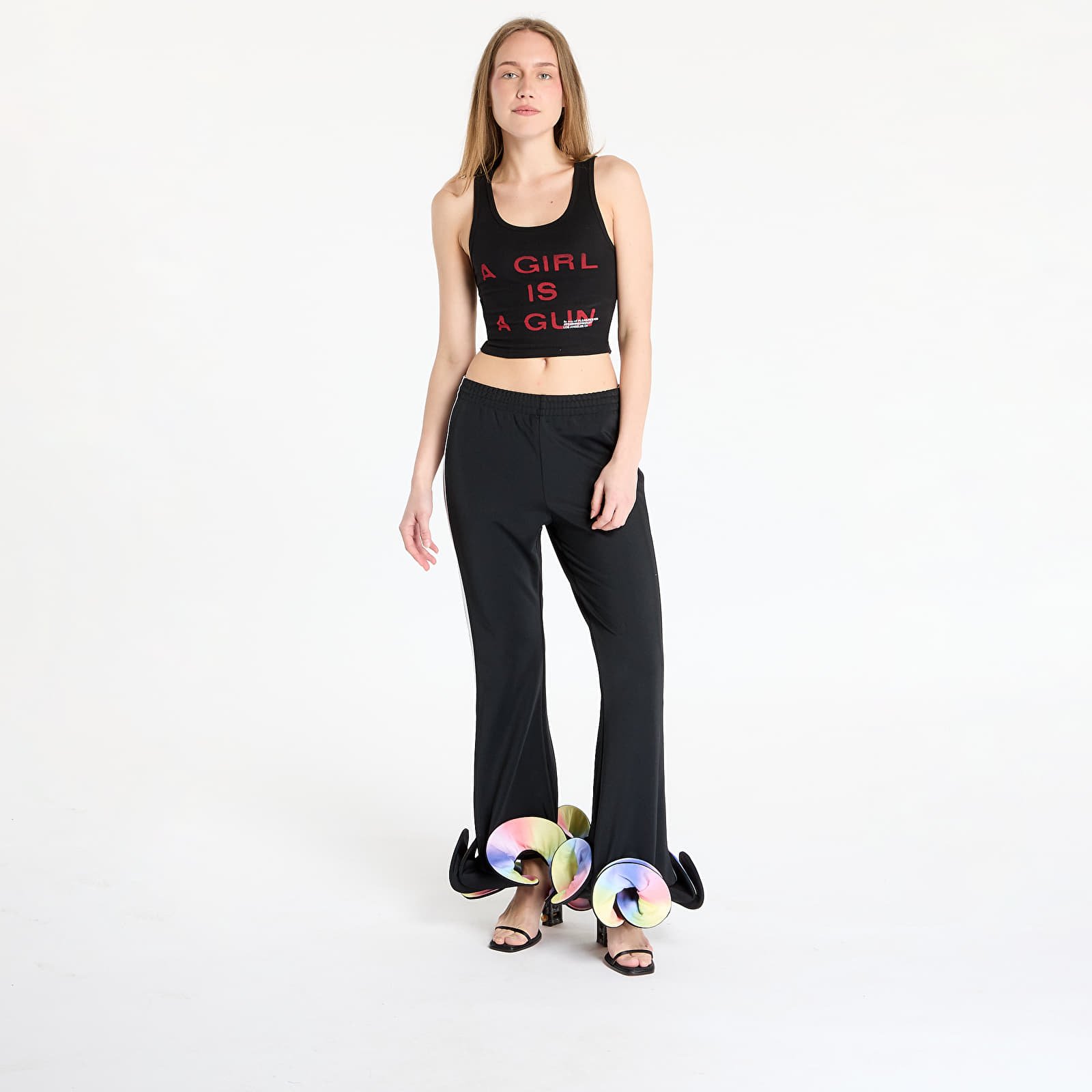 Pantalones de mujer adidas x Jeremy Scott W Pride Fashion Track Pants Black