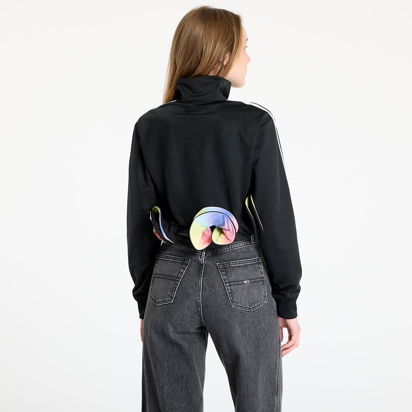 Damestruien adidas x Jeremy Scott W Pride Fashion Track Top Black