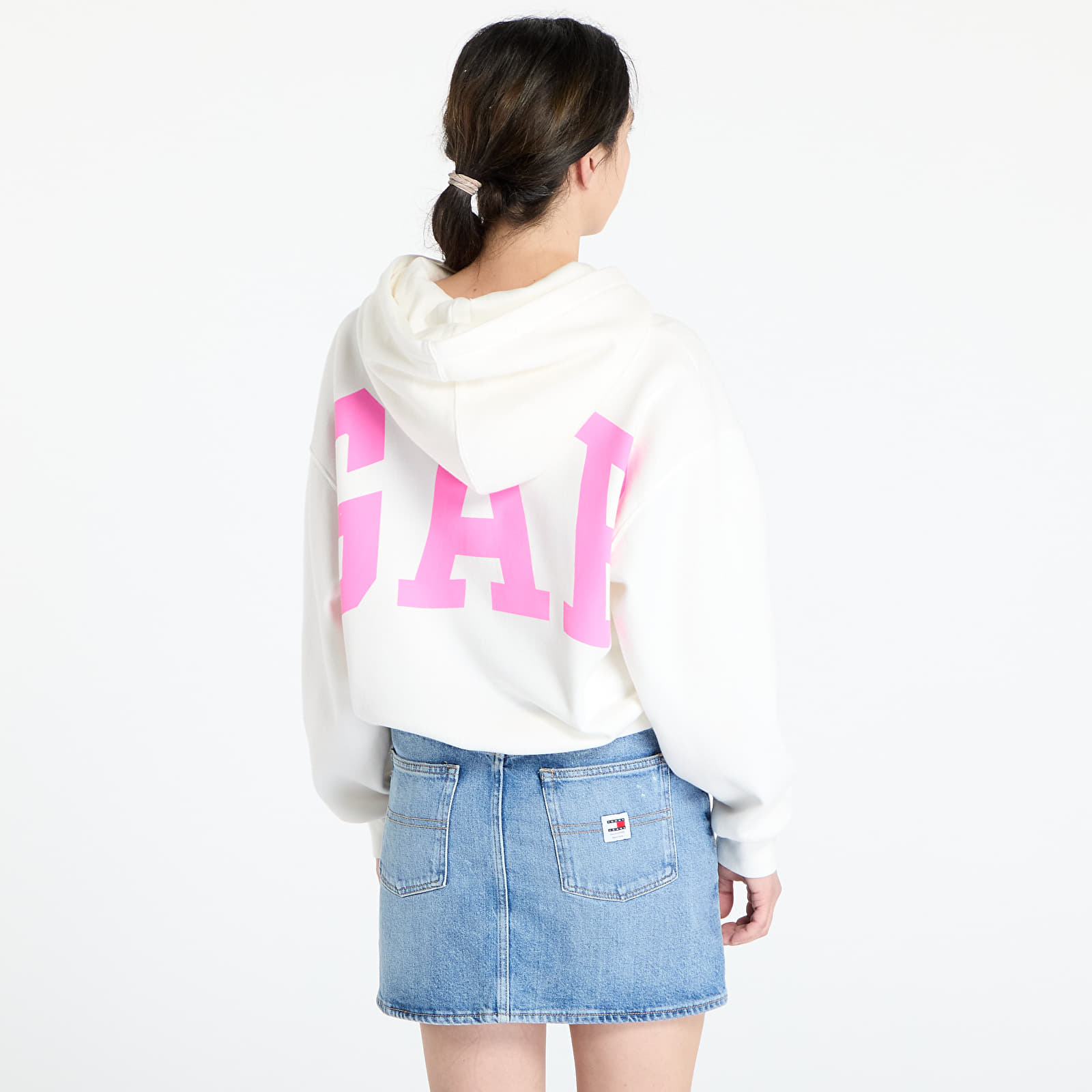 Sudaderas GAP Pg Logo Cropped Po Hoodie New Off White