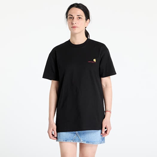 Carhartt WIP American Script T-Shirt Black