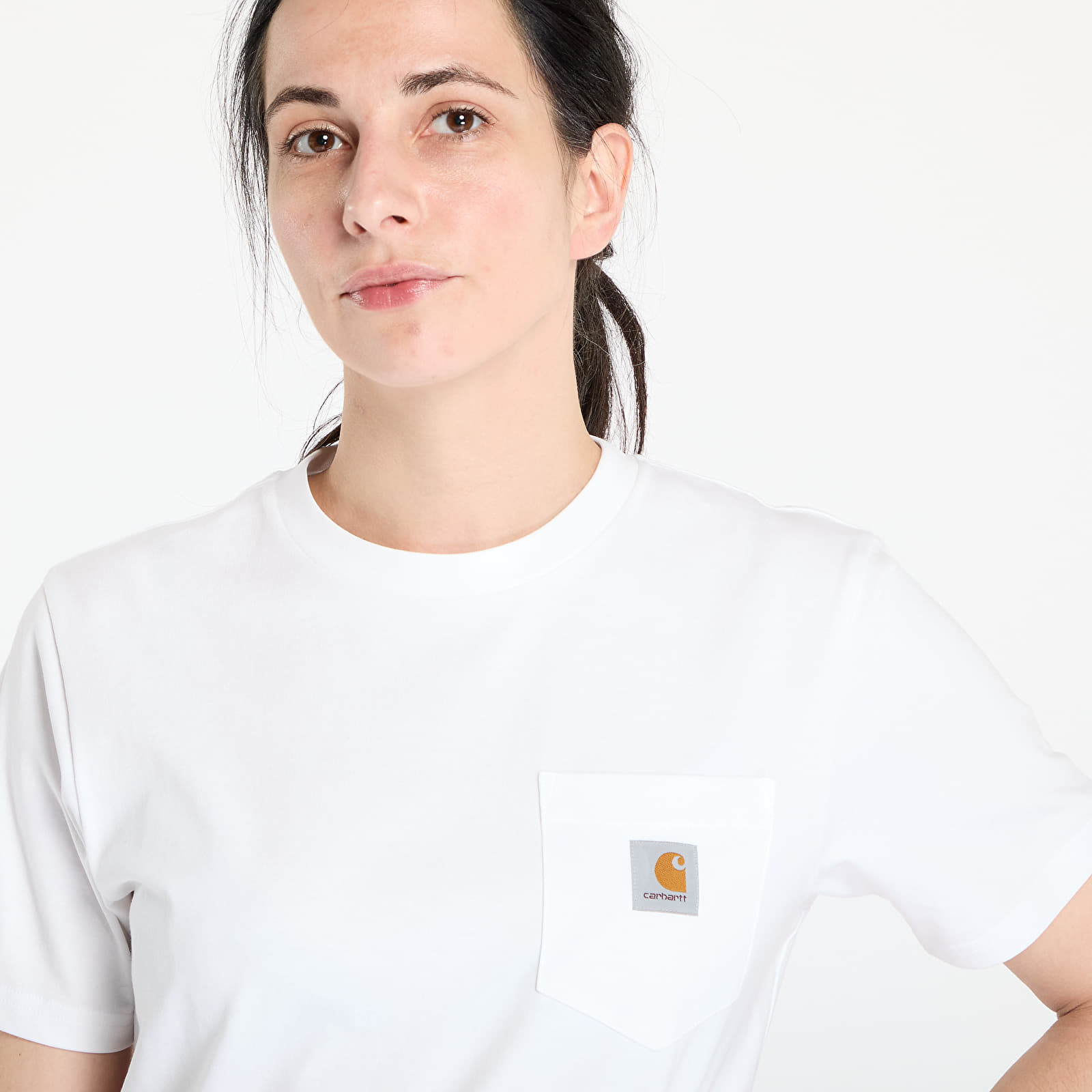 Camisetas Carhartt WIP Pocket Short Sleeve T-Shirt UNISEX White