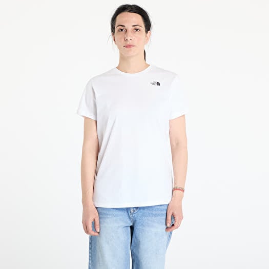 T-särk The North Face W SS Simple Dome Tee White