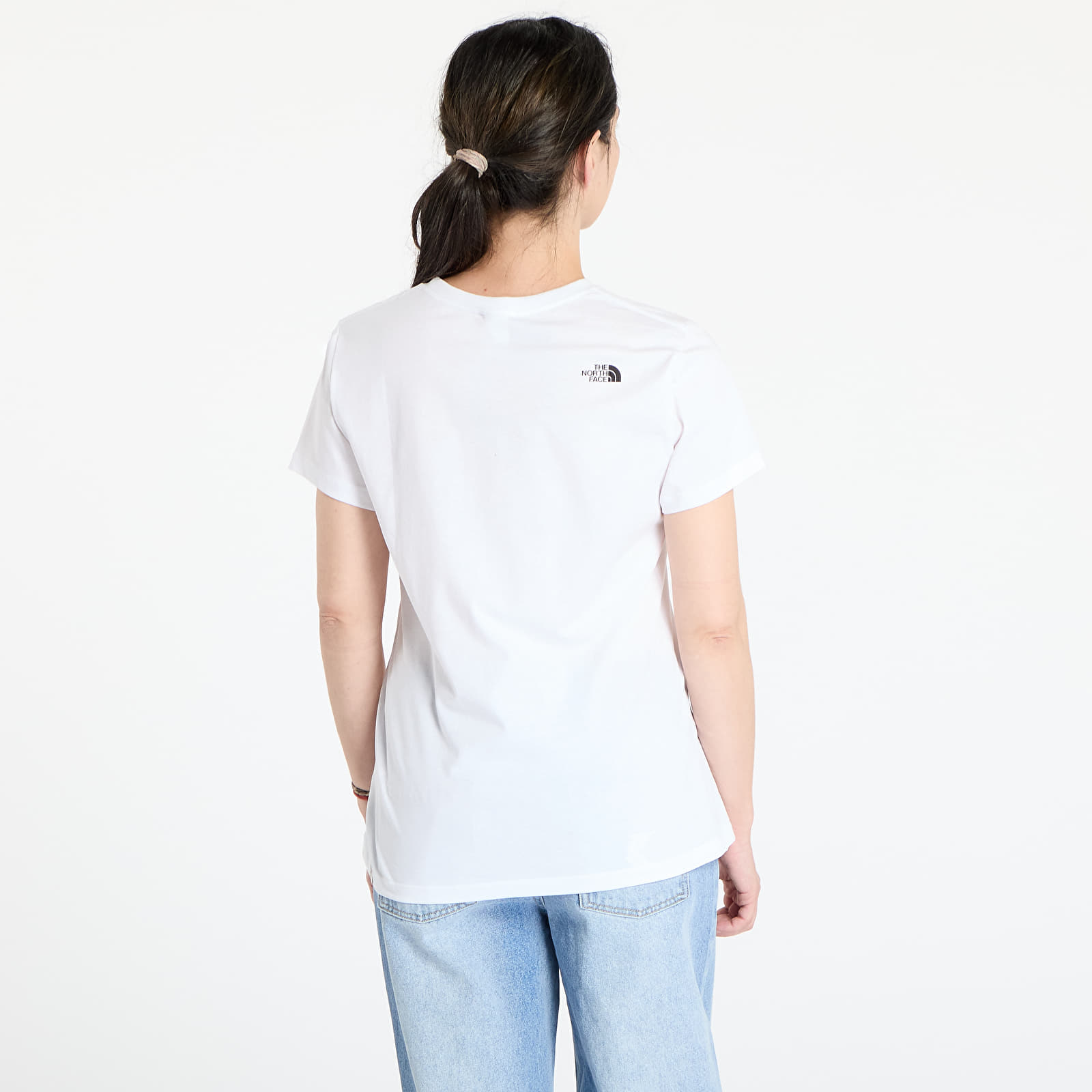 Tricouri The North Face W SS Simple Dome Tee White