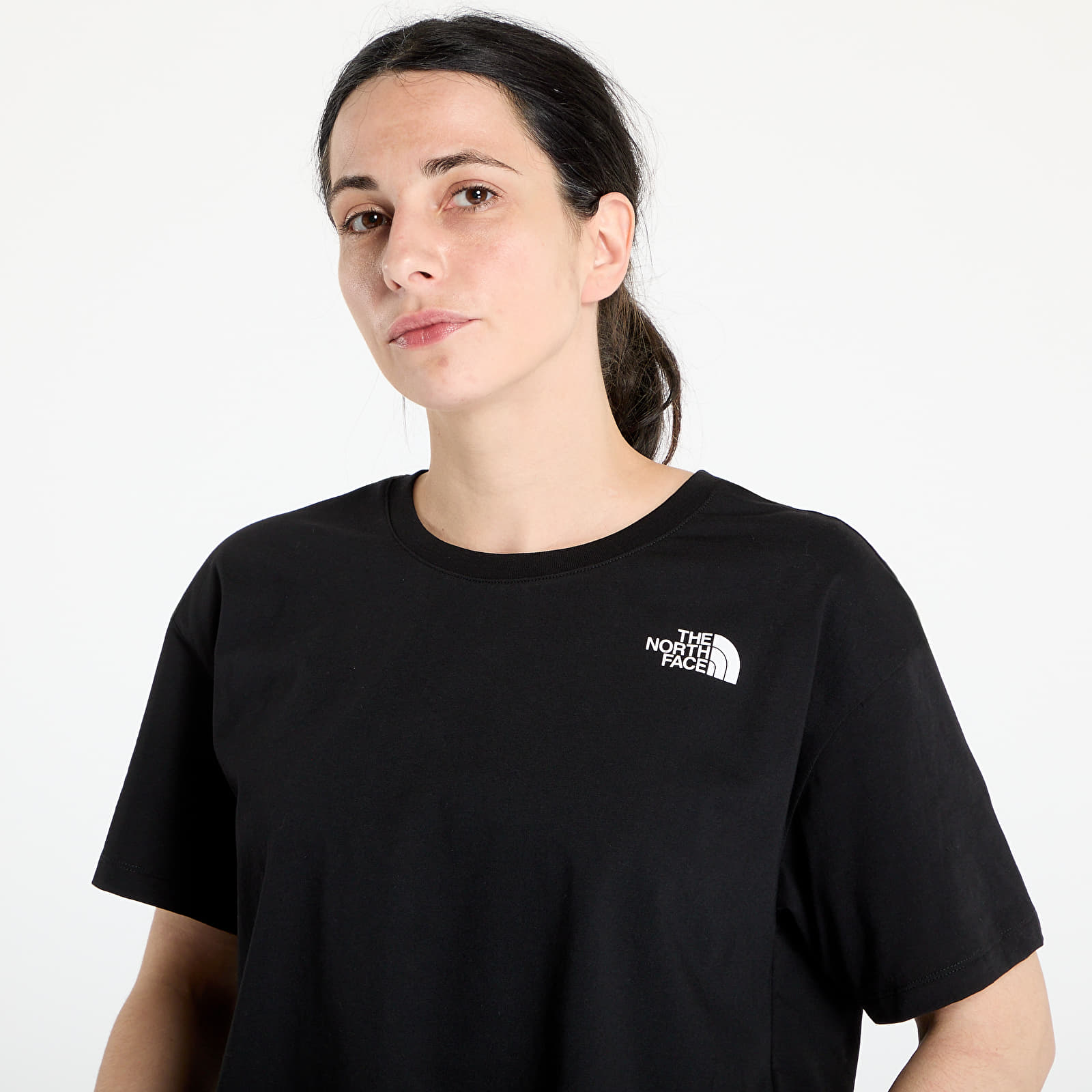 majice kratkih rukava The North Face W Cropped SD Tee Black