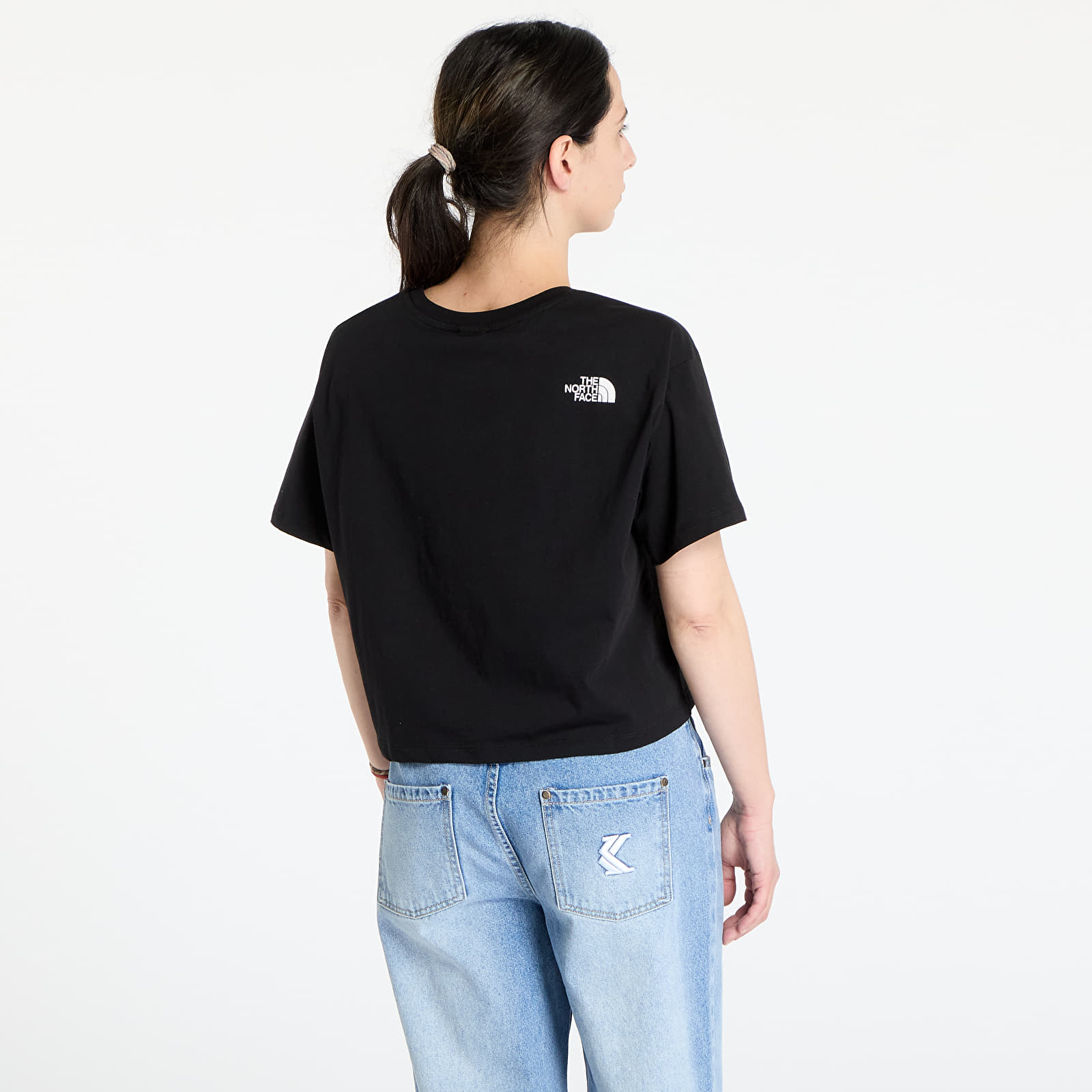majice kratkih rukava The North Face W Cropped SD Tee Black