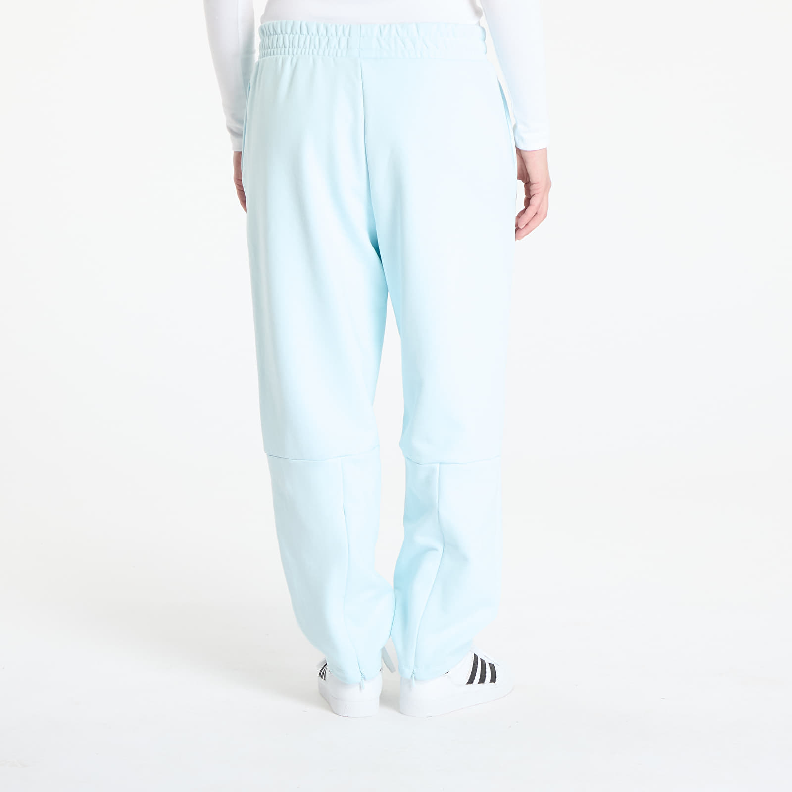 Siltās bikses adidas Originals Adicolor Contempo Relaxed Joggers Blue