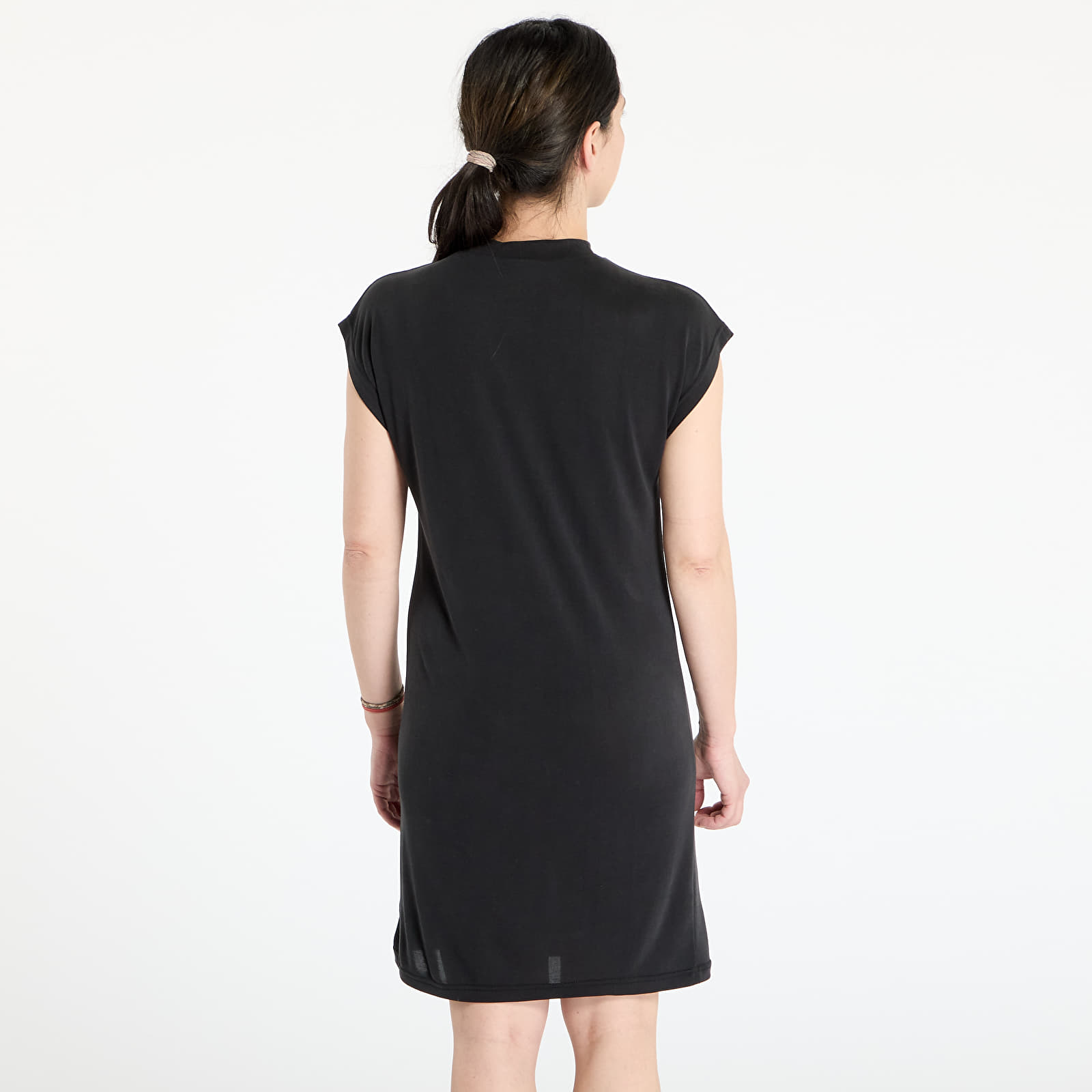 Kleider Urban Classics Ladies Modal Dress Black