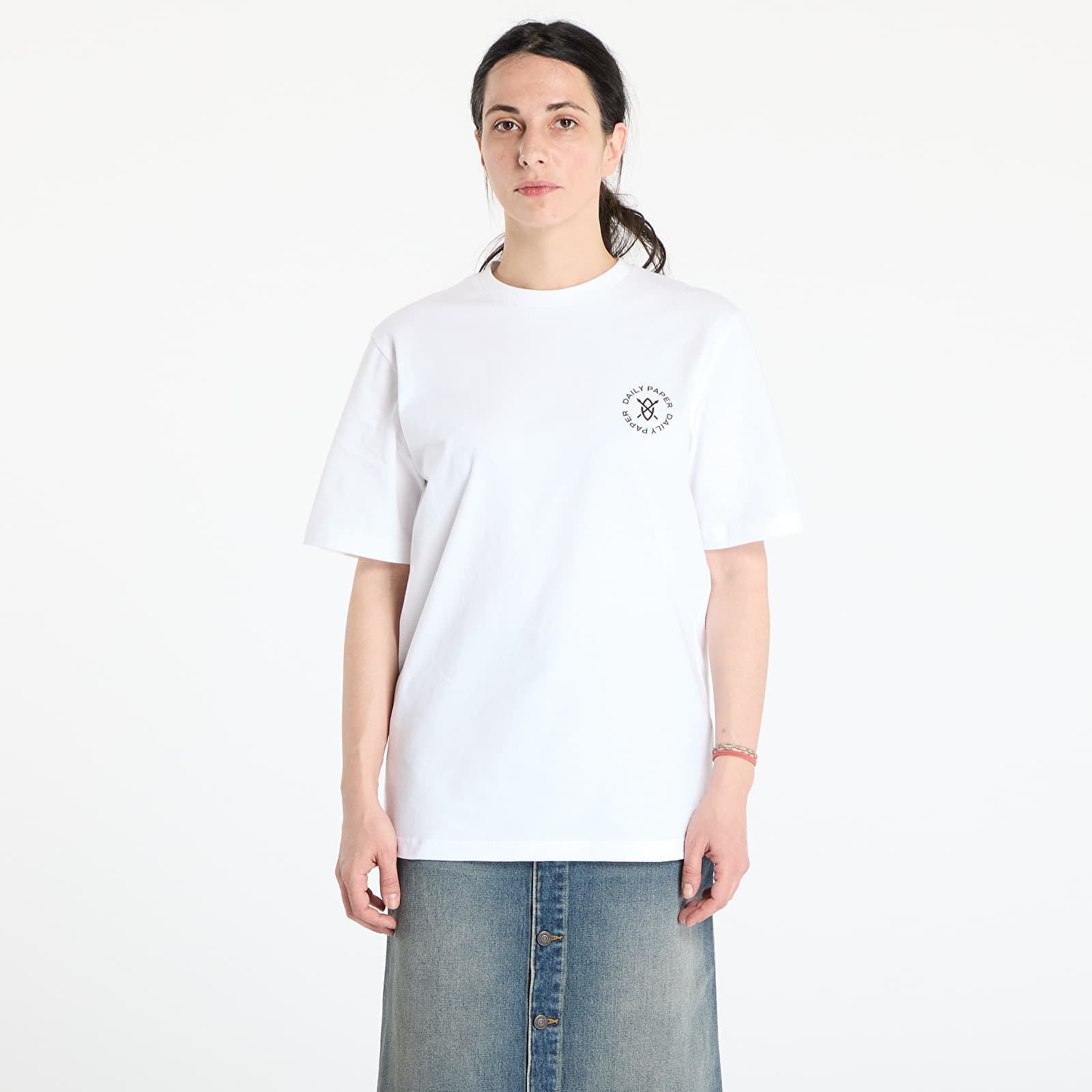 T-shirts Daily Paper Circle Tee White