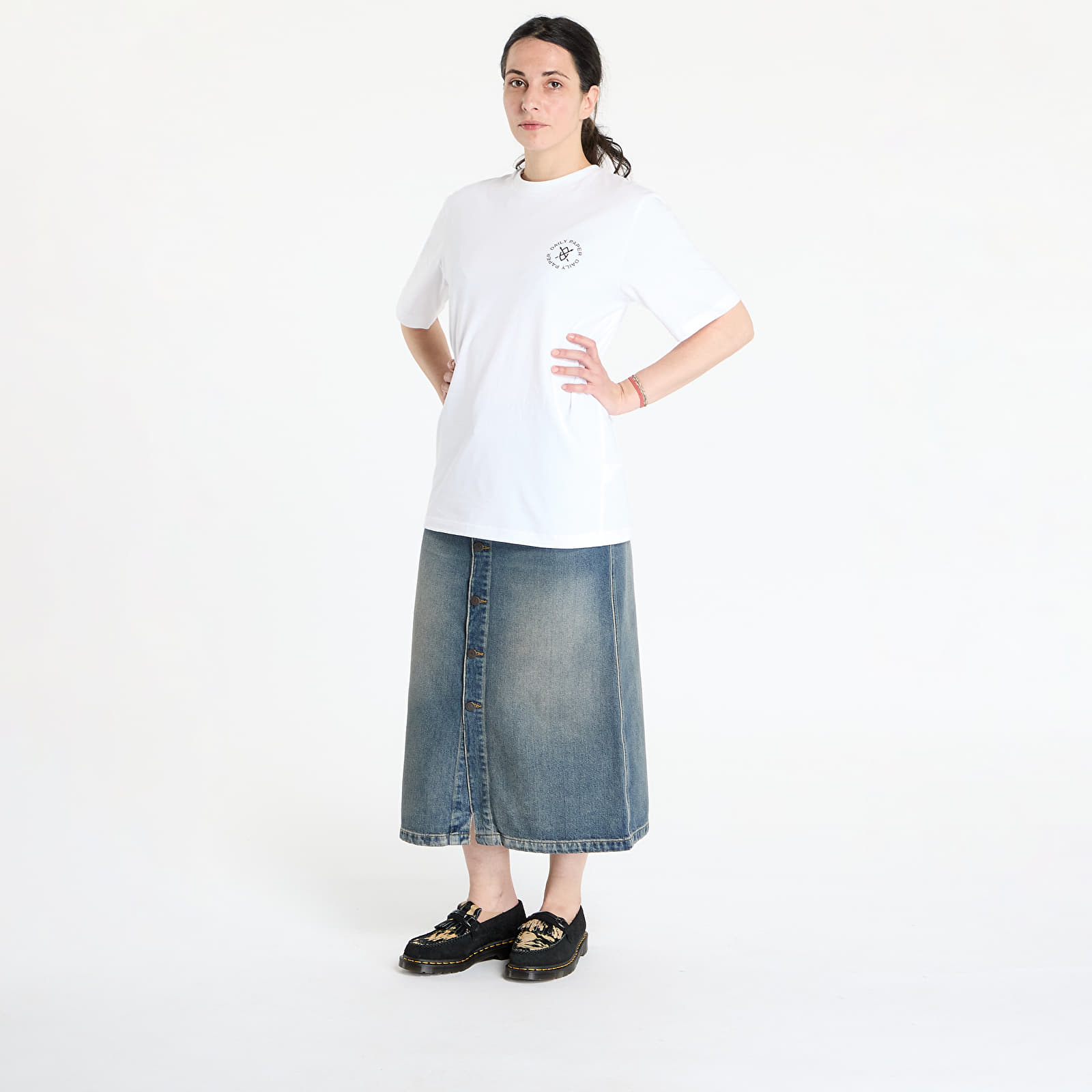 T-shirts Daily Paper Circle Tee White