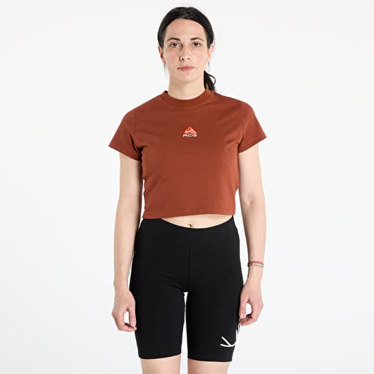 Majica Nike ACG Women's Dri-FIT T-Shirt Cinnamon/ Picante Red/ Summit White