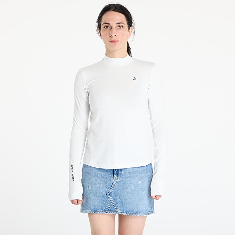 T-paita Nike ACG "Goat Rocks" Women's Dri-FIT ADV Long-Sleeve Top Summit White/ Black