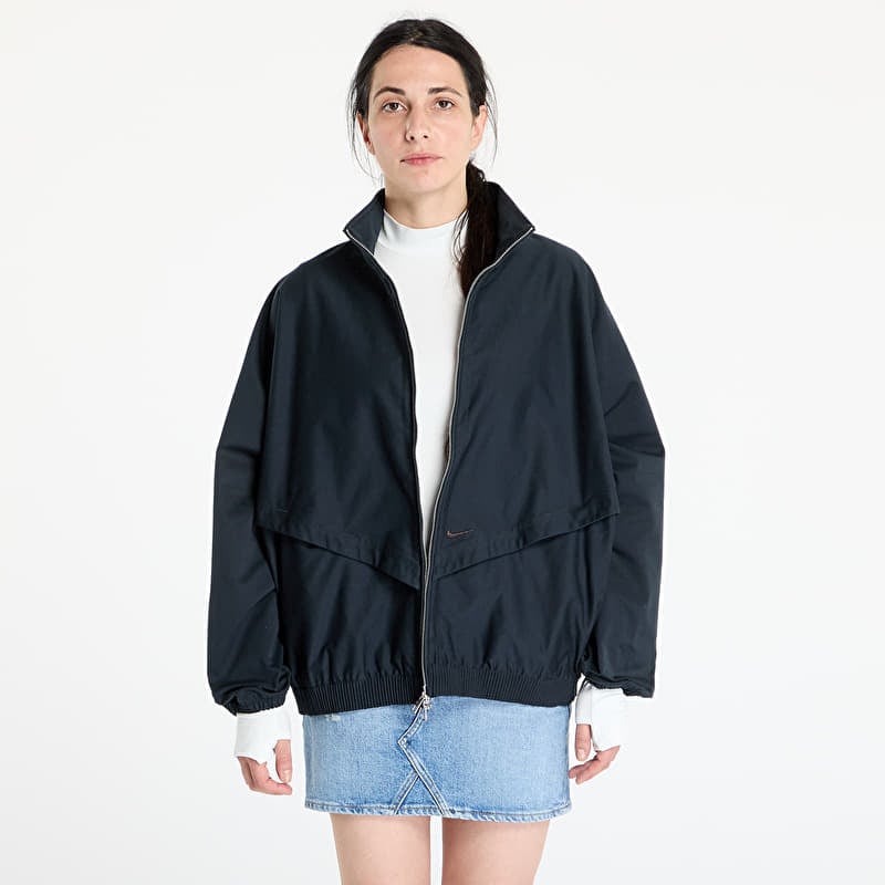 Jacket Nike Sportswear Collection Women's Oversized Windrunner Twill Jacket Black/ Black/ Velvet Brown