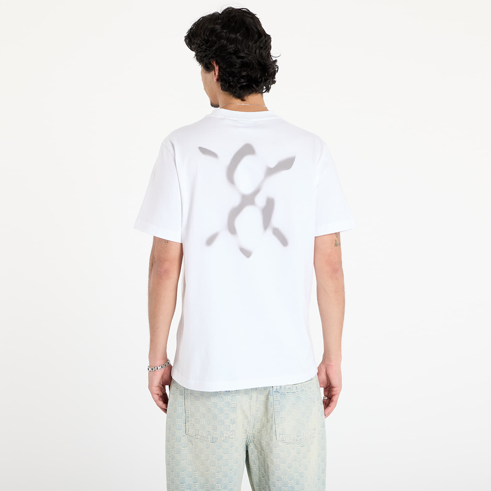 Camisetas hombre Daily Paper Shield Focus T-Shirt UNISEX White