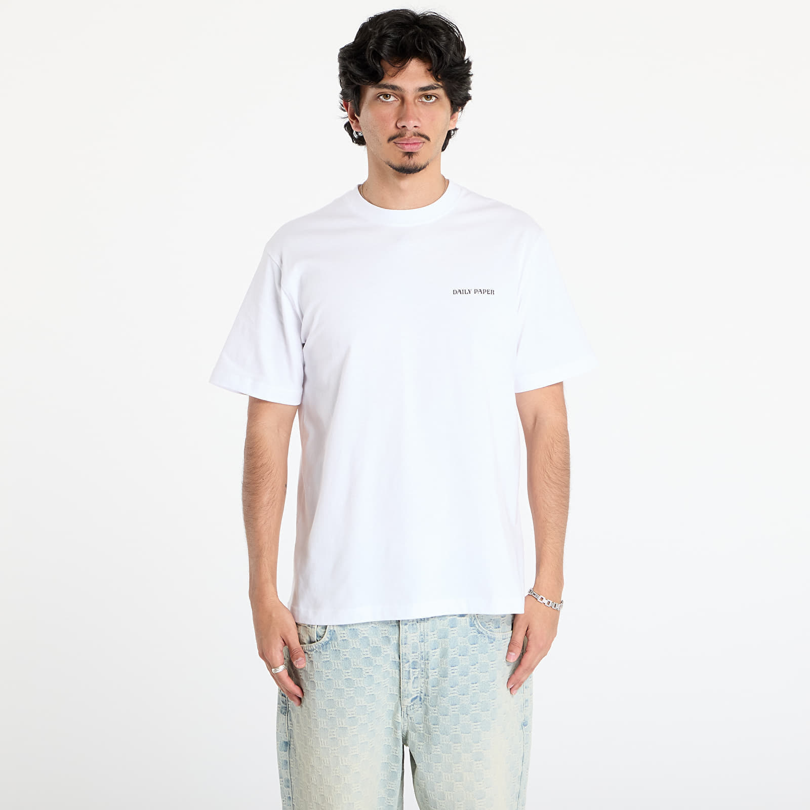 T-shirt Daily Paper Wrapper T-Shirt UNISEX White XXL