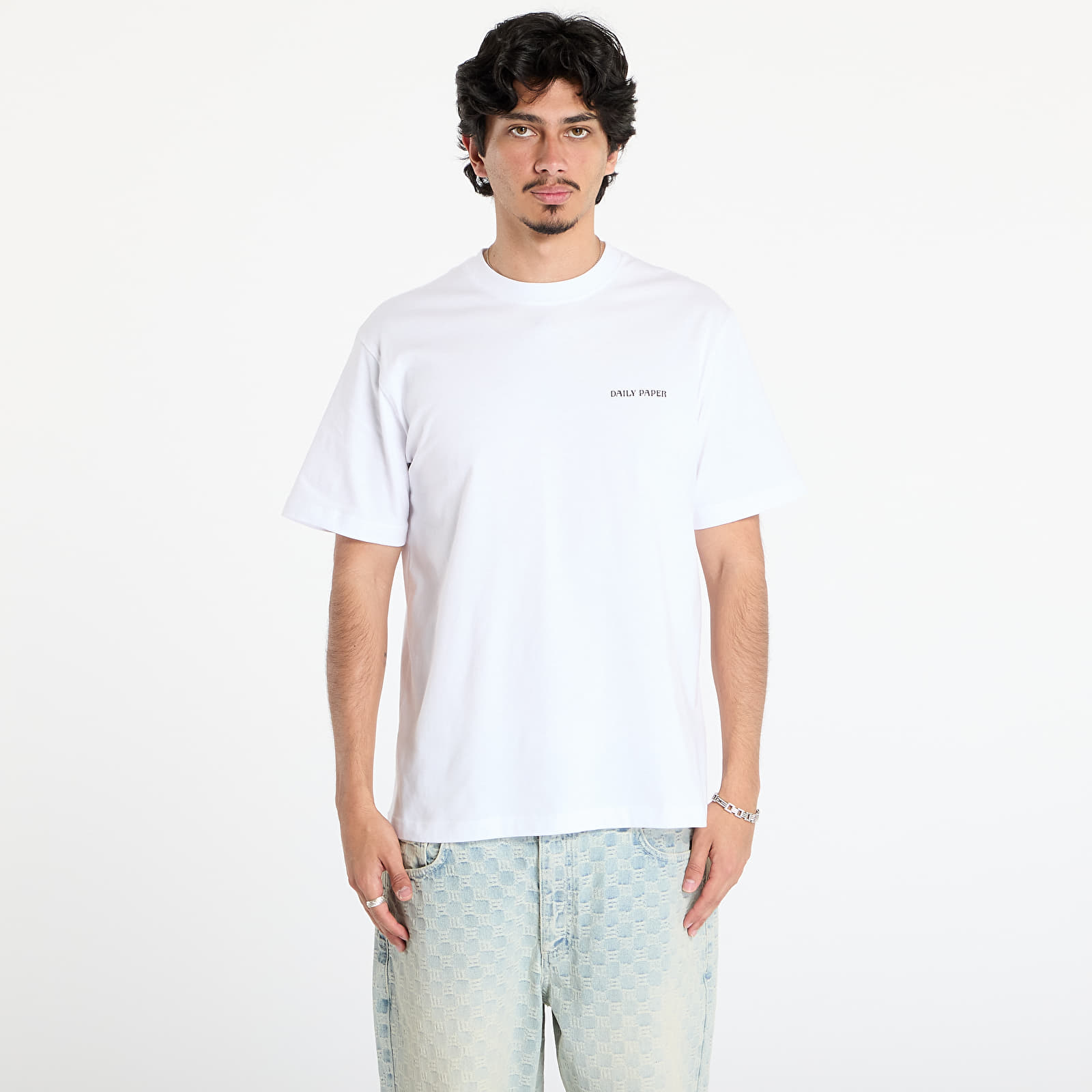 Camisetas hombre Daily Paper Wrapper T-Shirt UNISEX White