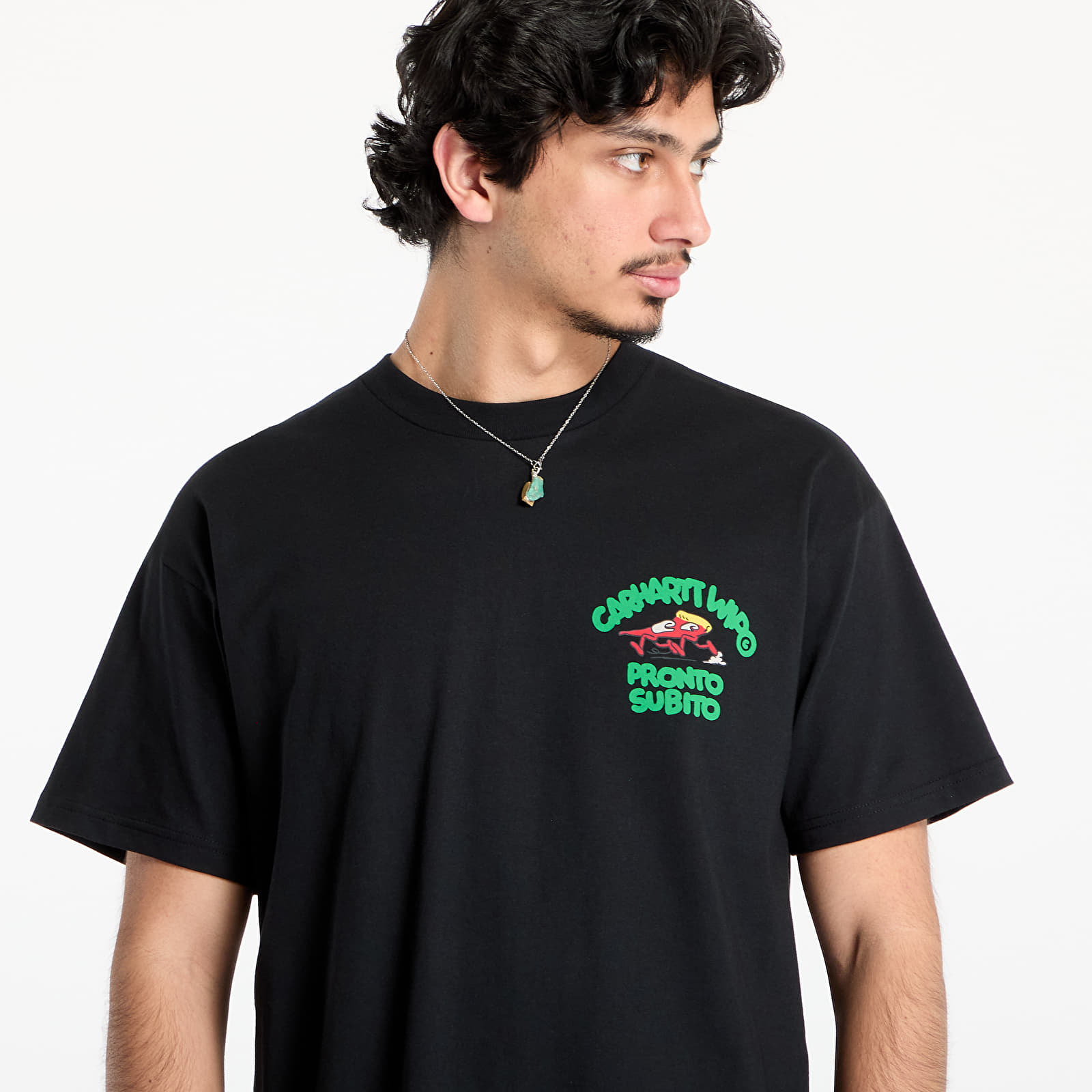 Men's T-shirts Carhartt WIP Short Sleeve Pronto T-Shirt UNISEX Black