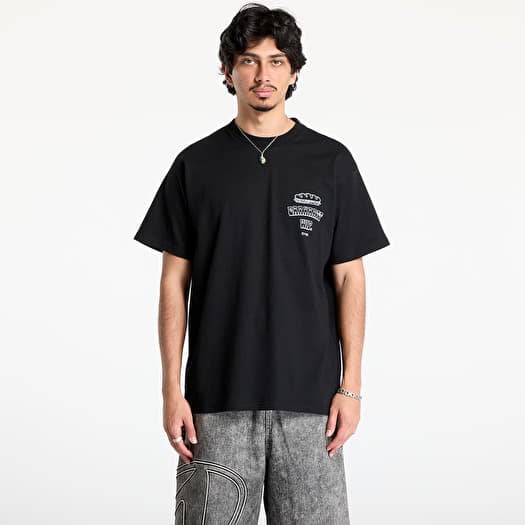 T-shirt Carhartt WIP Short Sleeve Sandwich T-Shirt UNISEX Black