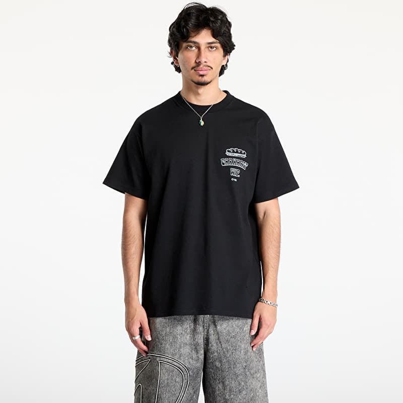 T-shirt Carhartt WIP Short Sleeve Sandwich T-Shirt UNISEX Black