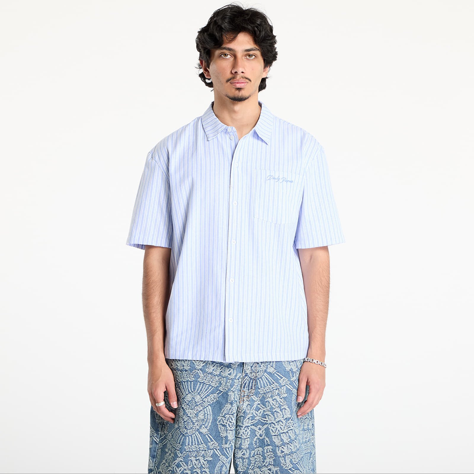 Shirt Daily Paper Stripe Short Sleeve Shirt UNISEX Stripe XL