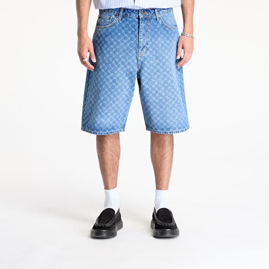 Shorts Daily Paper Monogram Denim Shorts Blue