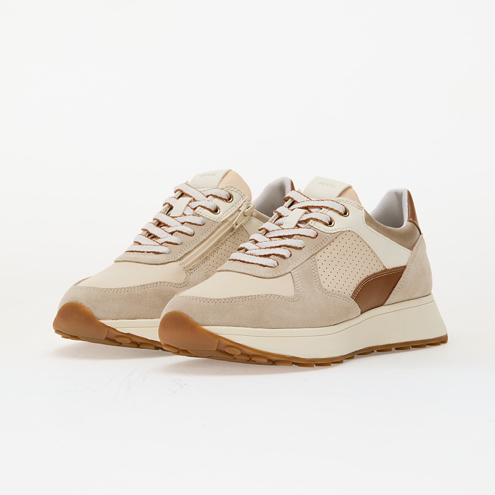 Damesschoenen Geox D Amabel Papyrus/ Lt Taupe