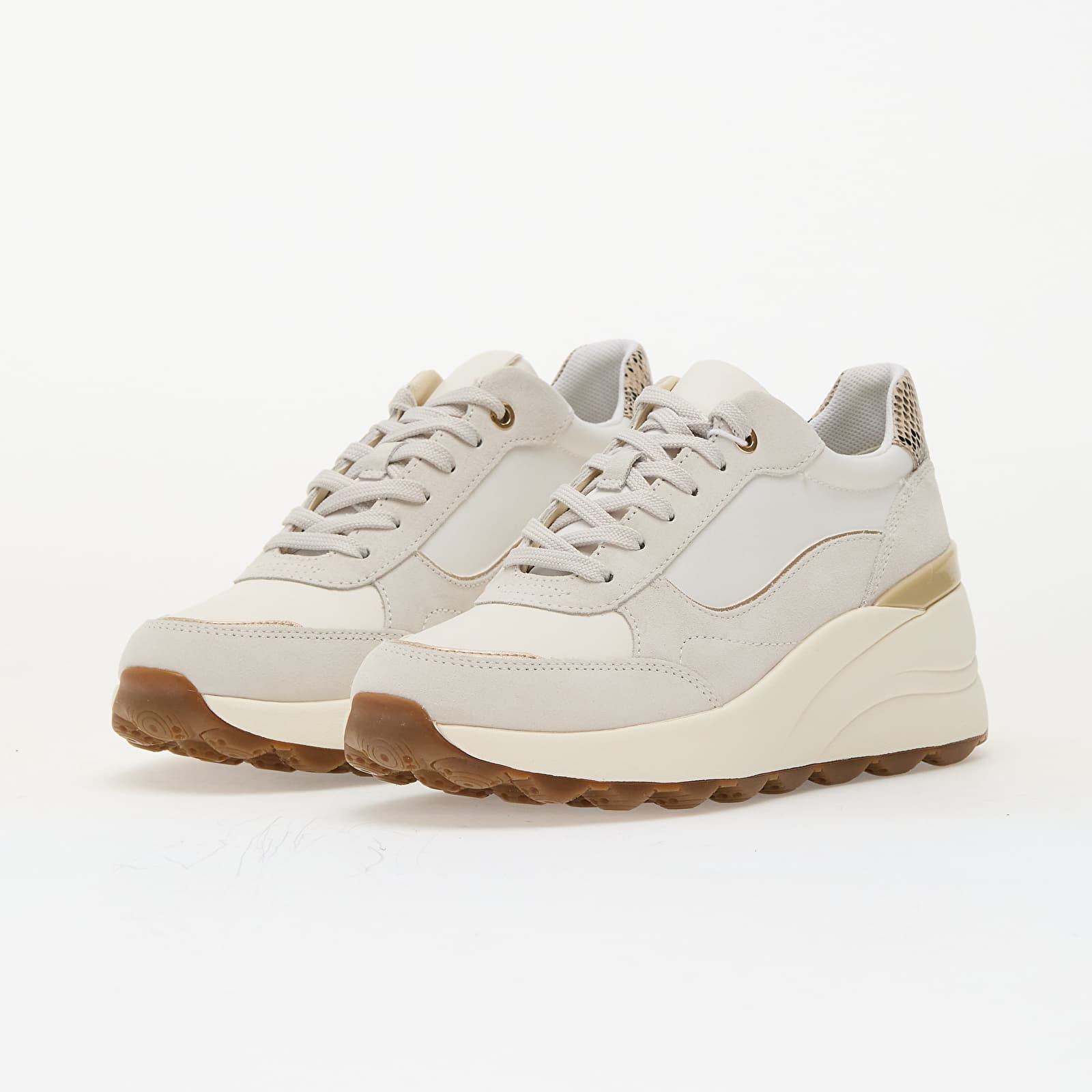 Zapatillas mujer Geox D Spherica Ec13 Off White/ White