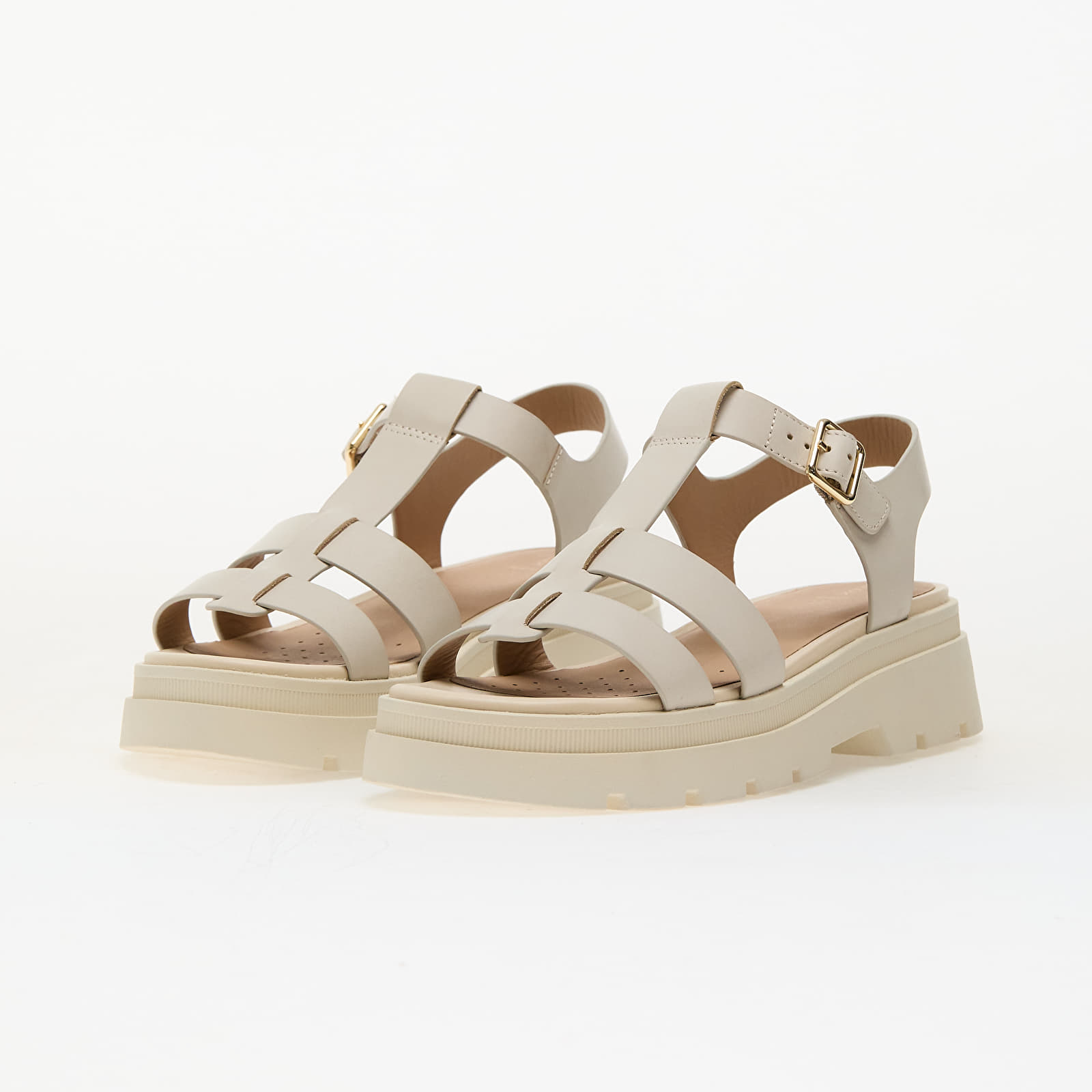 Women's sneakers and shoes Geox D Adacter S Lt Sand