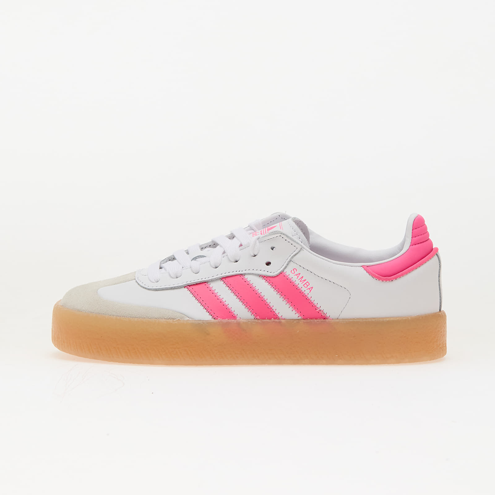 Women's sneakers and shoes adidas Sambae Ftwr White/ Off White/ Lucid Pink