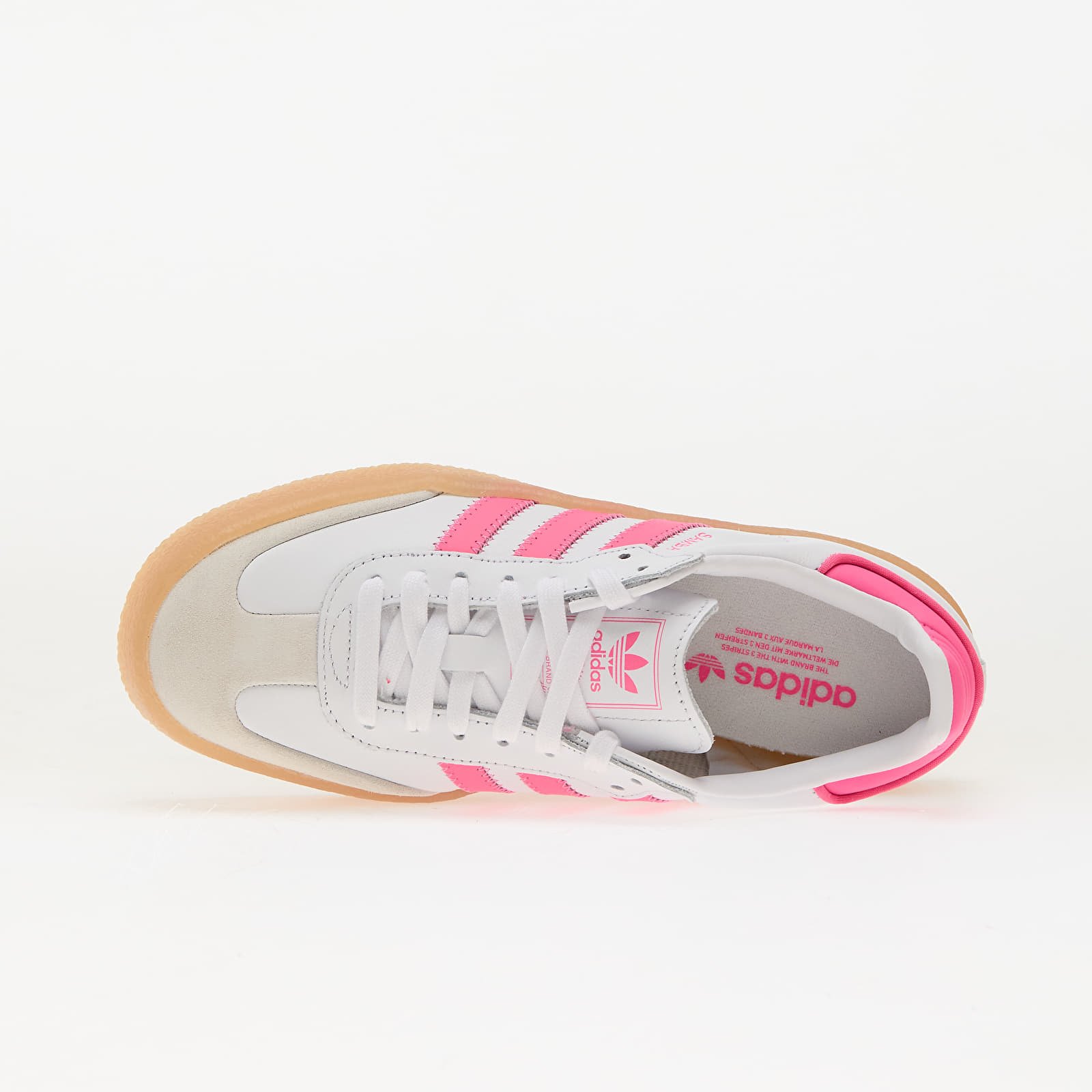 Women's sneakers and shoes adidas Sambae Ftwr White/ Off White/ Lucid Pink